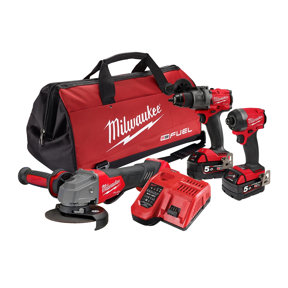 M18 FUEL™ 3 Piece Power Pack 3A3
