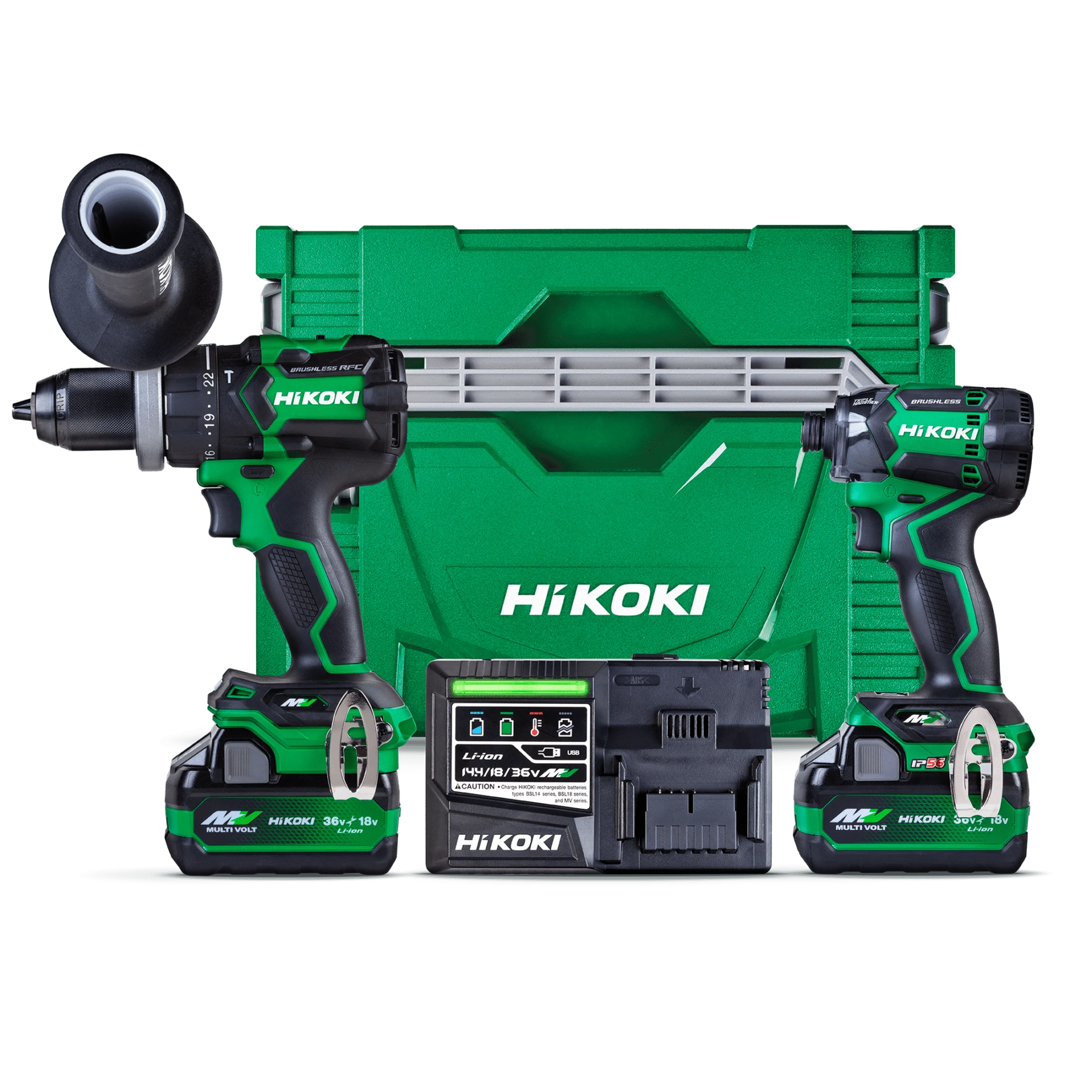 36V Brushless Impact Drill & Impact Driver Kit