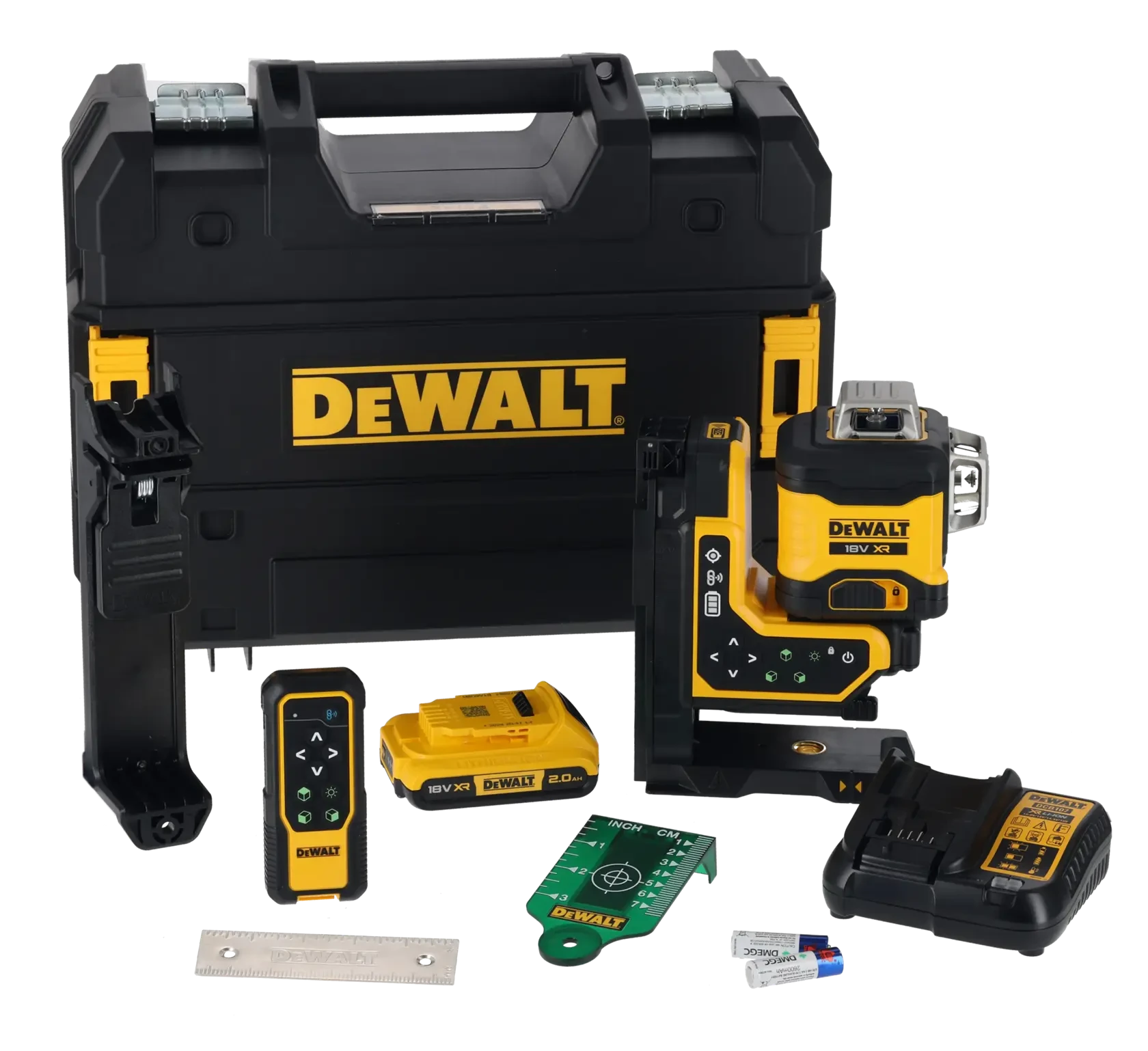 DEWALT® 18V XR® 3x360 Remote Control Laser
