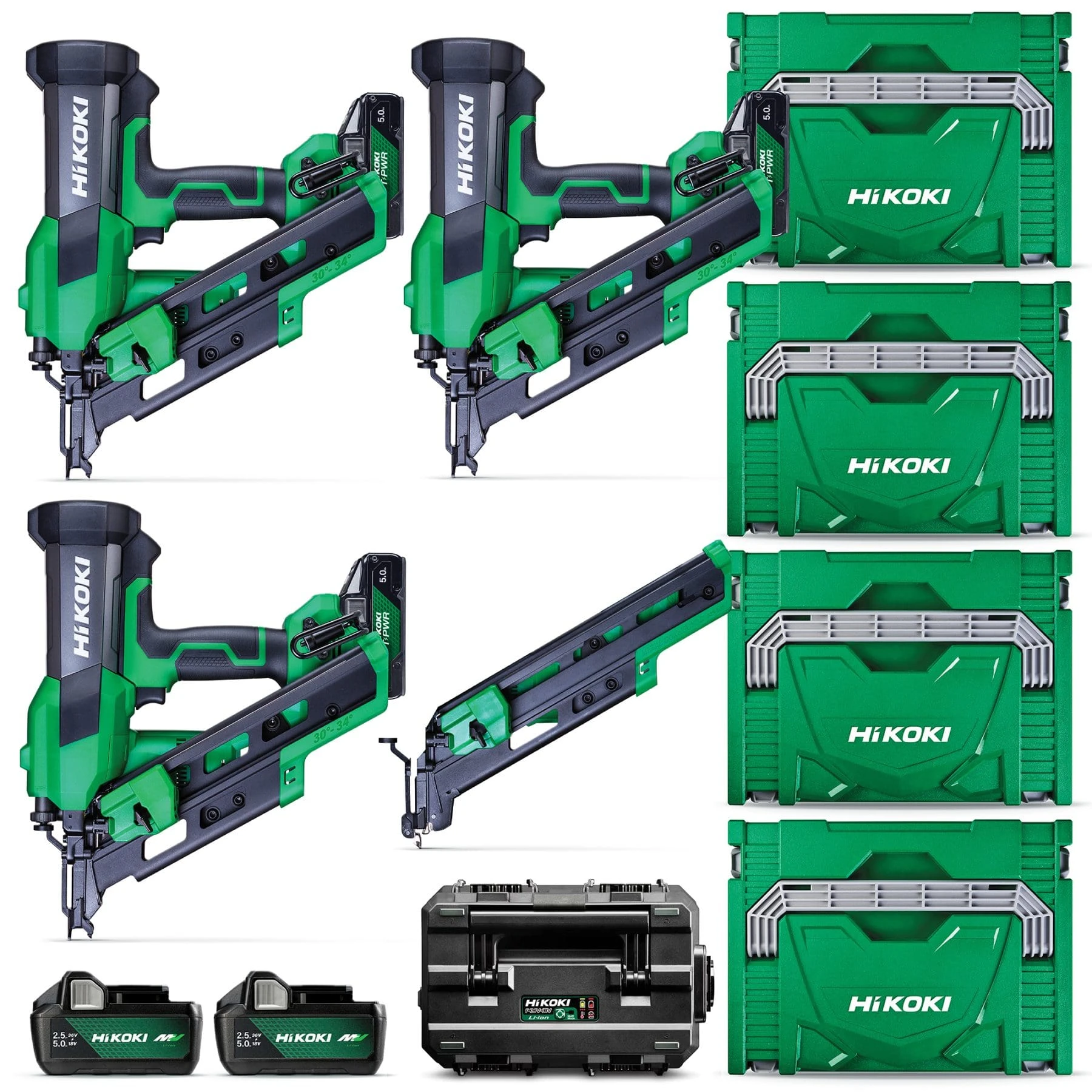 18V Speed Series High Volume Nailer Crew Pack