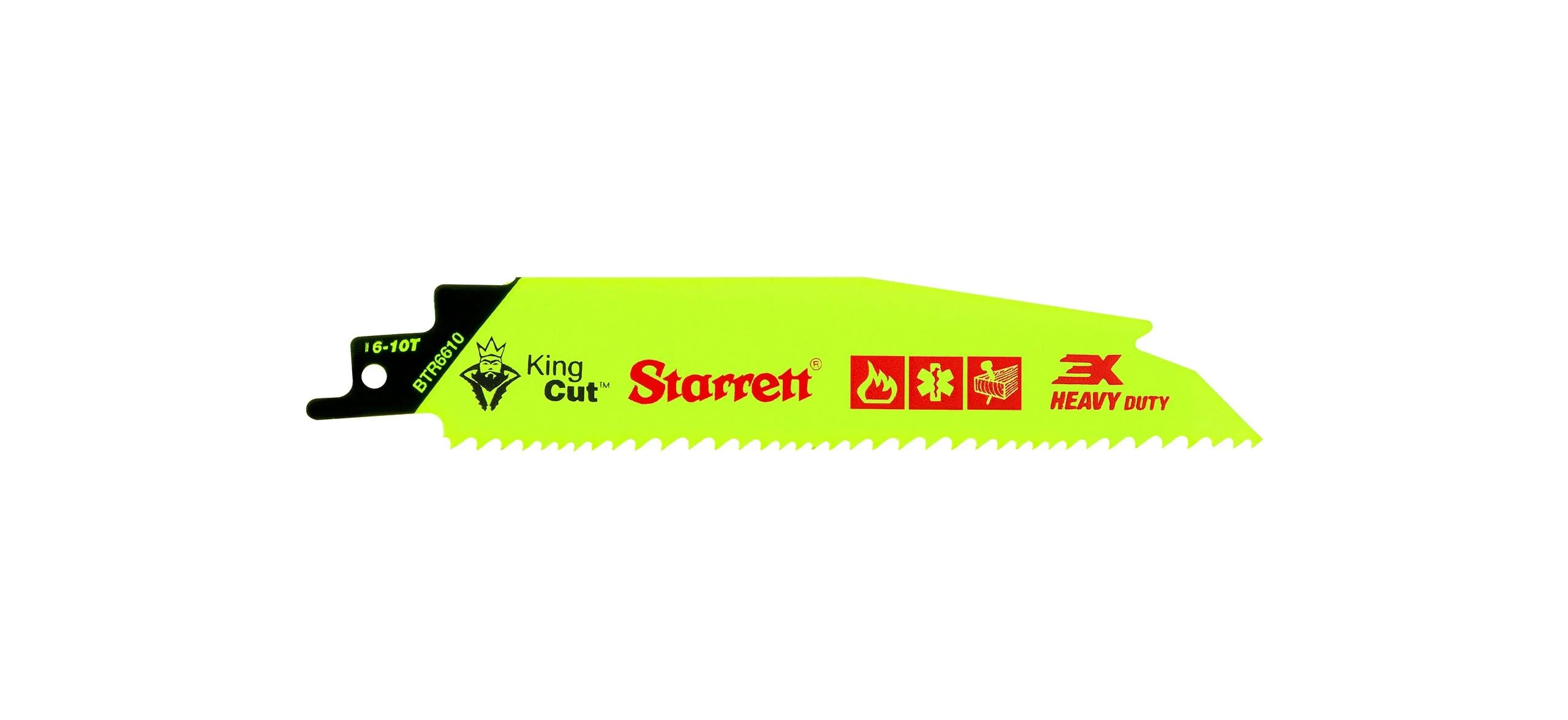 Starrett 3X Power King Cut Reciprocating Saw Blades