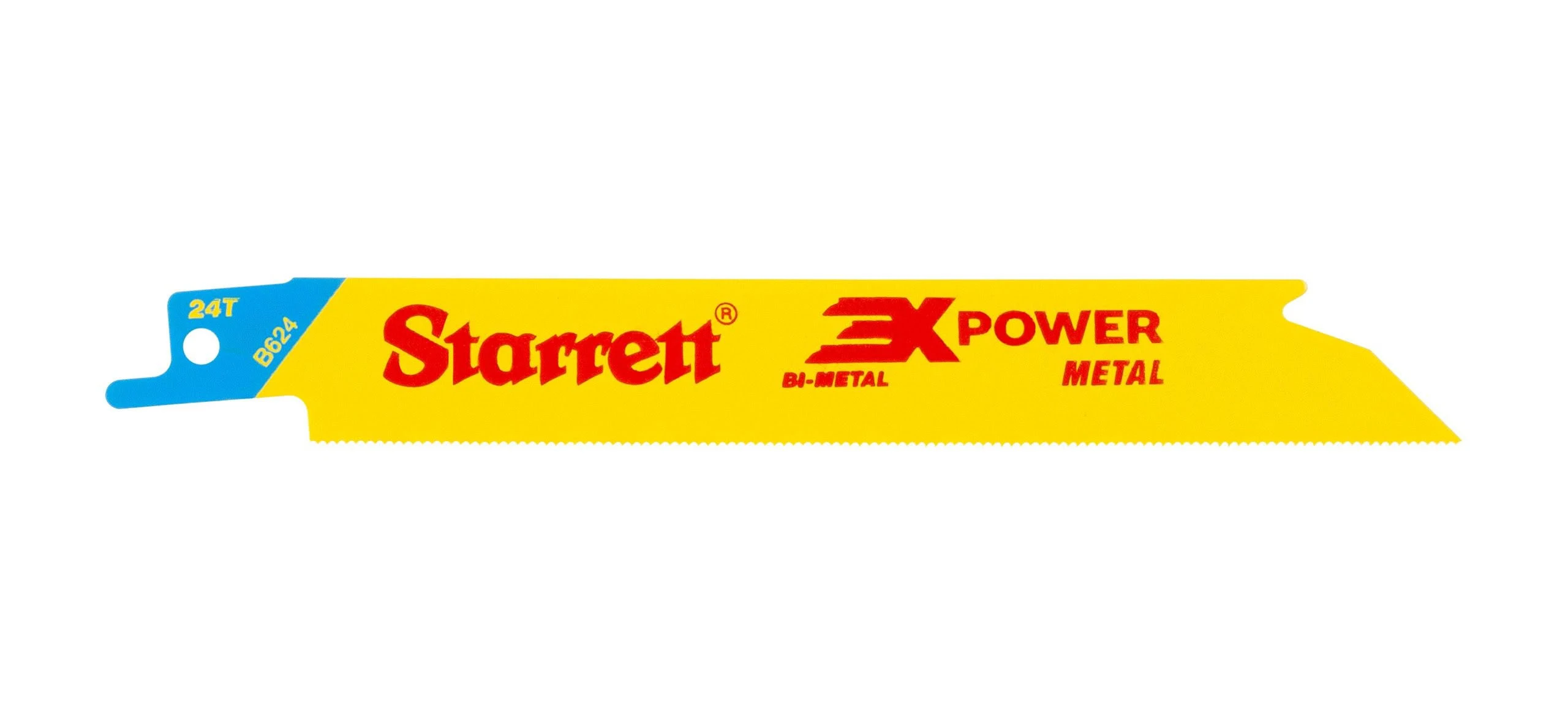 Starrett 3X Power Metal Cutting Reciprocating Saw Blades