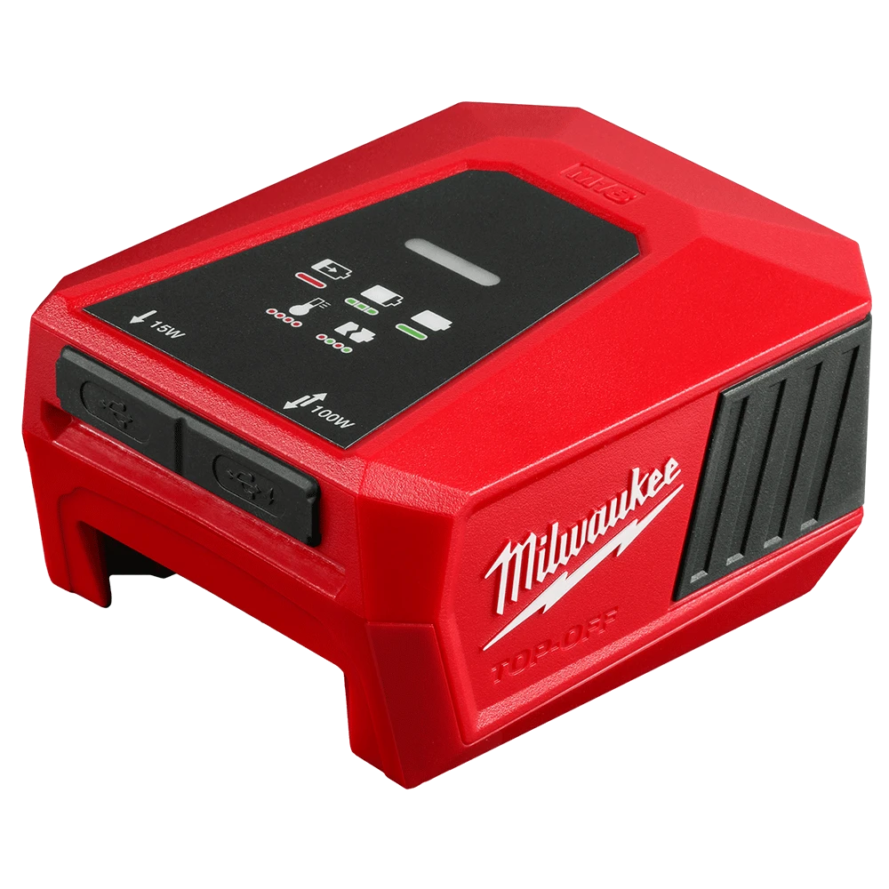 M18™ TOP-OFF Bidirectional Charger & Power Supply