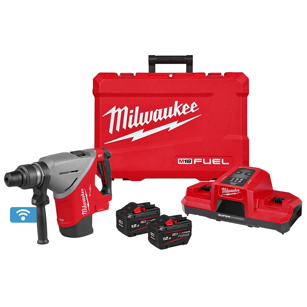 M18 FUEL™ 45mm SDS Max Rotary Hammer w/ VACLINK™ and ONE-KEY™ Kit
