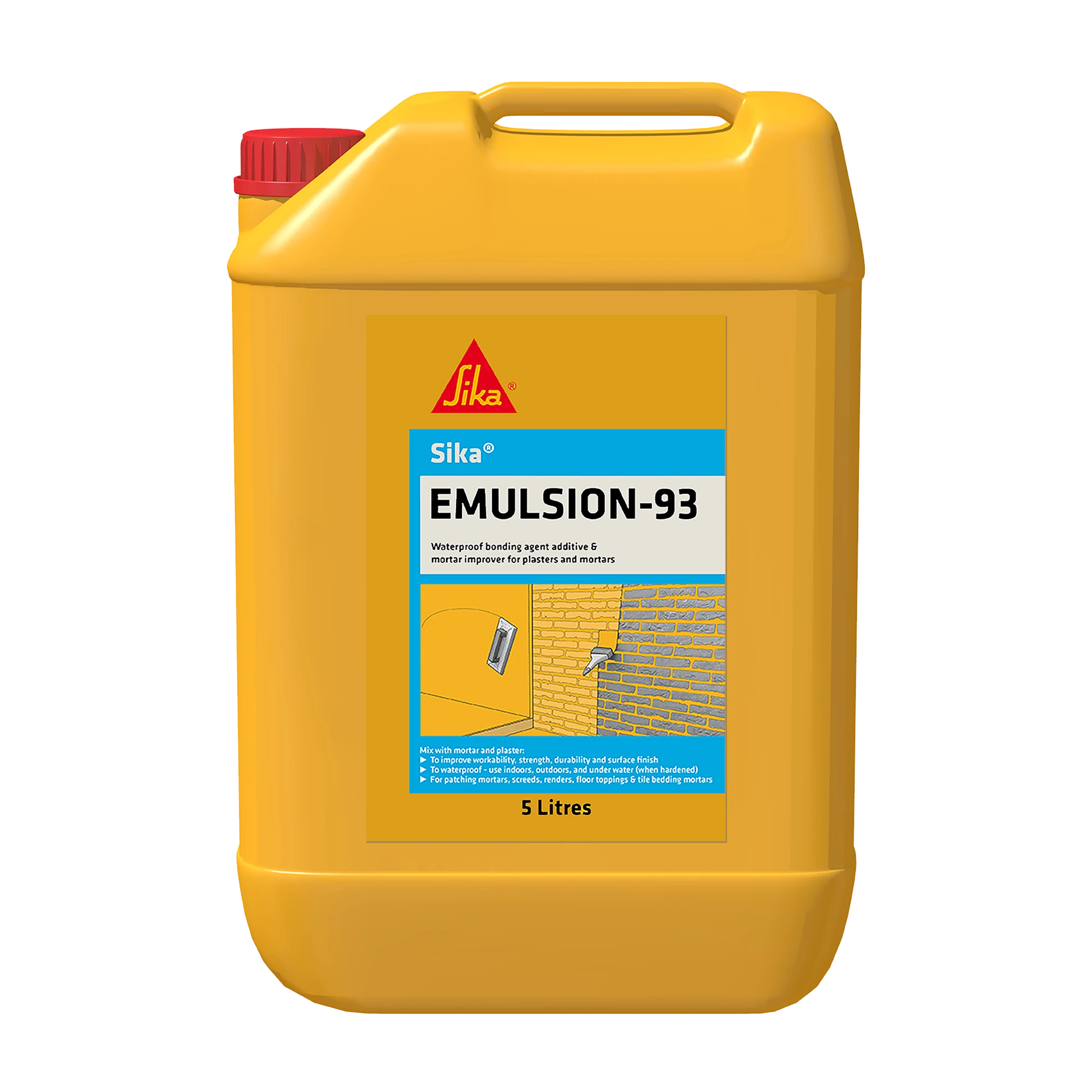 Sika® Emulsion-93 Waterproof bonding agent and mortar improver