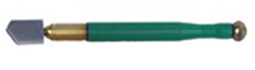 TSTOP 01522 Professional Glass Cutter with Green Handle