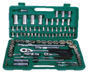 TSTOP 09009 94 PCS 6.3MM+12.5MM Series Metric Socket Sets