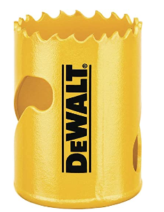 PREORDER Dewalt DAH180024 DEWALT 38MM BI-METAL HOLE SAW(Box Qty 9)