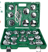 TSTOP 206127 27PCS Steel Bowl Type oil Core Wrench