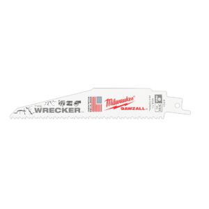 Preorder Milwaukee 48005701 150MM 7/11 TPI THE WRECKER™ SAWZALL™ BLADE (5 PK)