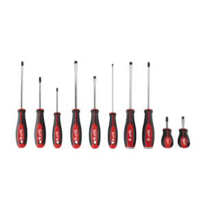 48222714 Mil 10pc Screwdriver Kit (1) PH2 x 152mm (1) PH2 x 38mm (1) PH2 (1) PH2 (1) SL1 (1) SL1 (1) SL3 (1) SL5 (1) SL5