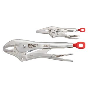 Milwaukee 48223602 2-Pack Torque Lock Locking Pliers Set