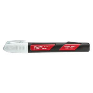 Milwaukee 48223712 1-Pack INKZALL White Paint Marker Pen