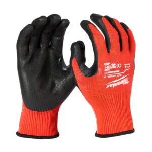 Preorder Milwaukee 48228931 Cut 3(C) Nitrile Dipped Gloves - M