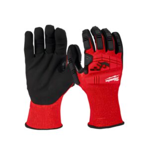 Preorder Milwaukee 48228970 Impact Cut 3(C) Nitrile Dipped Gloves - S