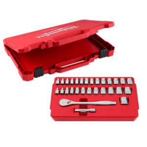 Milwaukee 48229088 29pce 3/8" Drive SAE/Metric Ratchet and Socket Set