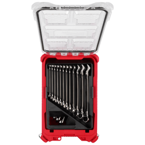 Milwaukee 48229483 PACKOUT™ 15 Piece Combination Wrench Set - Metric