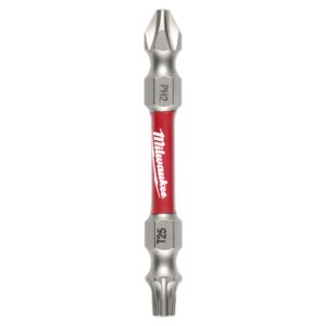 PREORDER Milwaukee 48324312 SHOCKWAVE™ PH2/Torx25 Double Ended Bit 60mm 1 Pack