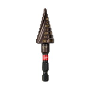 Milwaukee 48899263 Shockwave Metric 4-20mm 9 Hole Step Drill Bit