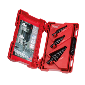 Milwaukee 48899399 3pce Metric Step Drill Bit Set