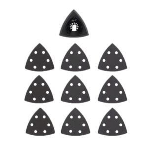 Milwaukee 49252009 89mm (3 1/2") Open-Lok Sanding Pad & Paper Variety