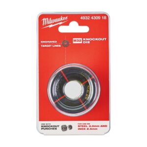 PREORDER Milwaukee 4932430918 EXACT M32 Knockout Die