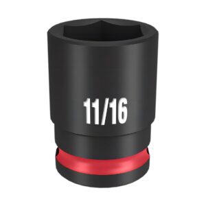 Preorder Milwaukee 49666109 Shockwave 3/8" Drive 11/16" Standard 6 Point Impact Socket