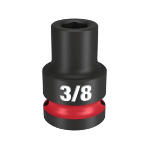 Preorder Milwaukee 49666200 Shockwave 1/2" Drive 3/8" Standard 6 Point Impact Socket