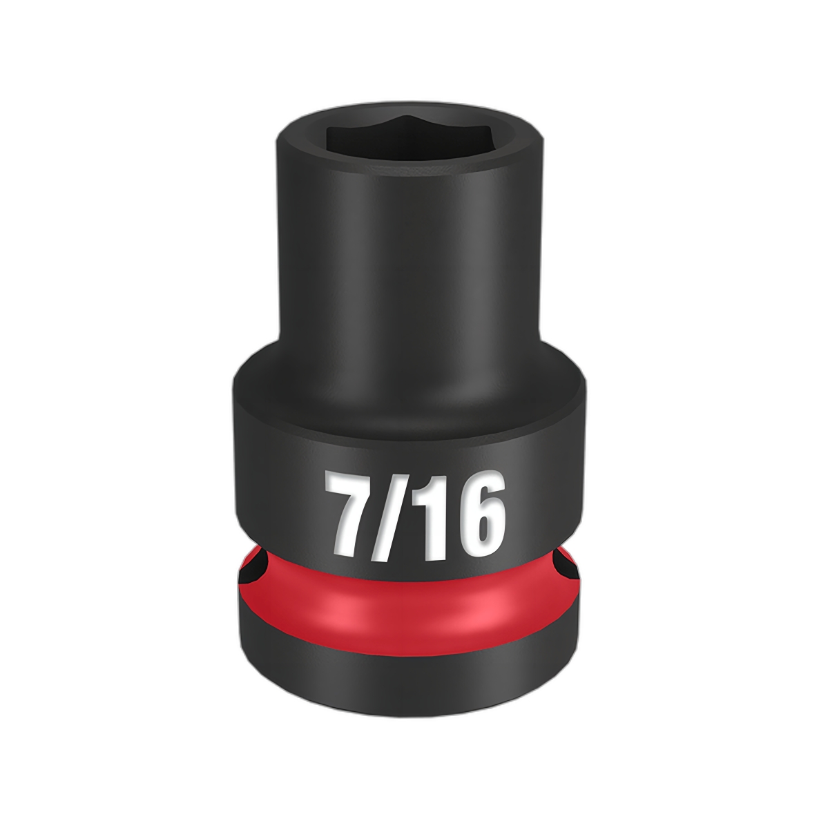 Preorder Milwaukee 49666201 Shockwave 1/2" Drive 7/16" Standard 6 Point Impact Socket