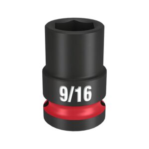 Preorder Milwaukee 49666203 Shockwave 1/2" Drive 9/16" Standard 6 Point Impact Socket