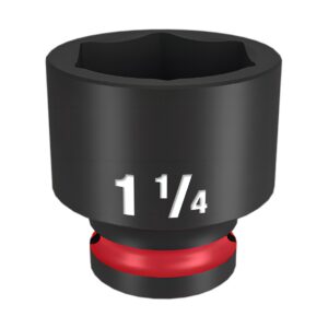 Preorder Milwaukee 49666214 Shockwave 1/2" Drive 1-1/4" Standard 6 Point Impact Socket