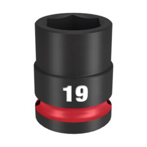 Milwaukee  49666251 19mm 1/2" Drive Shockwave Metric Standard 6 Point Impact Socket