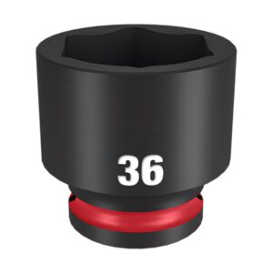 Preorder Milwaukee 49666268 Shockwave 1/2" Drive 36mm Standard 6 Point Impact Socket