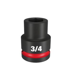Preorder Milwaukee 49666303 Shockwave 3/4" Drive 3/4" Standard 6 Point Impact Socket