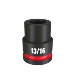 Preorder Milwaukee 49666304 Shockwave 3/4" Drive 13/16" Standard 6 Point Impact Socket