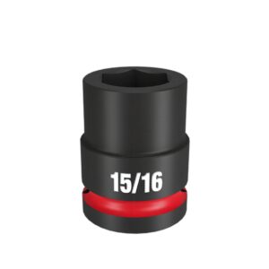 Preorder Milwaukee 49666306 Shockwave 3/4" Drive 15/16" Standard 6 Point Impact Socket
