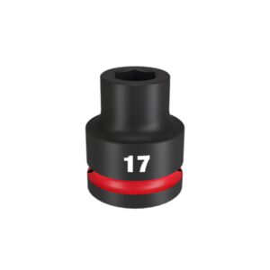 Preorder Milwaukee 49666356 Shockwave 3/4" Drive 17mm Standard 6 Point Impact Socket