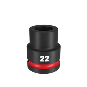Preorder Milwaukee 49666360 Shockwave 3/4" Drive 22mm Standard 6 Point Impact Socket