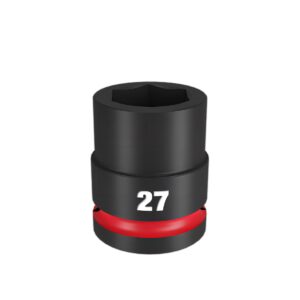 Preorder Milwaukee 49666365 Shockwave 3/4" Drive 27mm Standard 6 Point Impact Socket