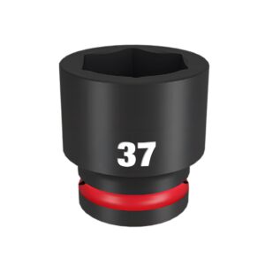 Preorder Milwaukee 49666375 Shockwave 3/4" Drive 37mm Standard 6 Point Impact Socket