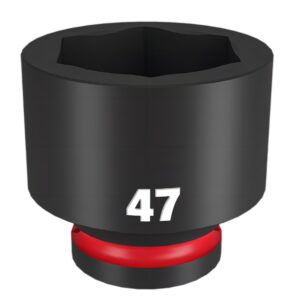 Preorder Milwaukee 49666385 Shockwave 3/4" Drive 47mm Standard 6 Point Impact Socket