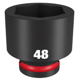 Preorder Milwaukee 49666386 Shockwave 3/4" Drive 48mm Standard 6 Point Impact Socket