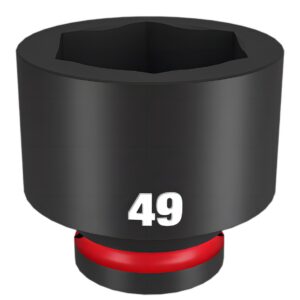 Preorder Milwaukee 49666387 Shockwave 3/4" Drive 49mm Standard 6 Point Impact Socket