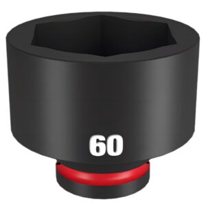 Milwaukee 49666392 Shockwave 3/4" Drive 60mm Standard 6 Point Impact Socket