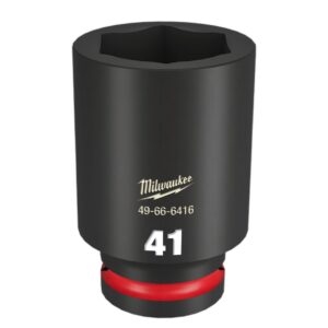 Milwaukee 49666416 3/4" Drive 41mm Metric Shockwave 6 Point Impact Socket
