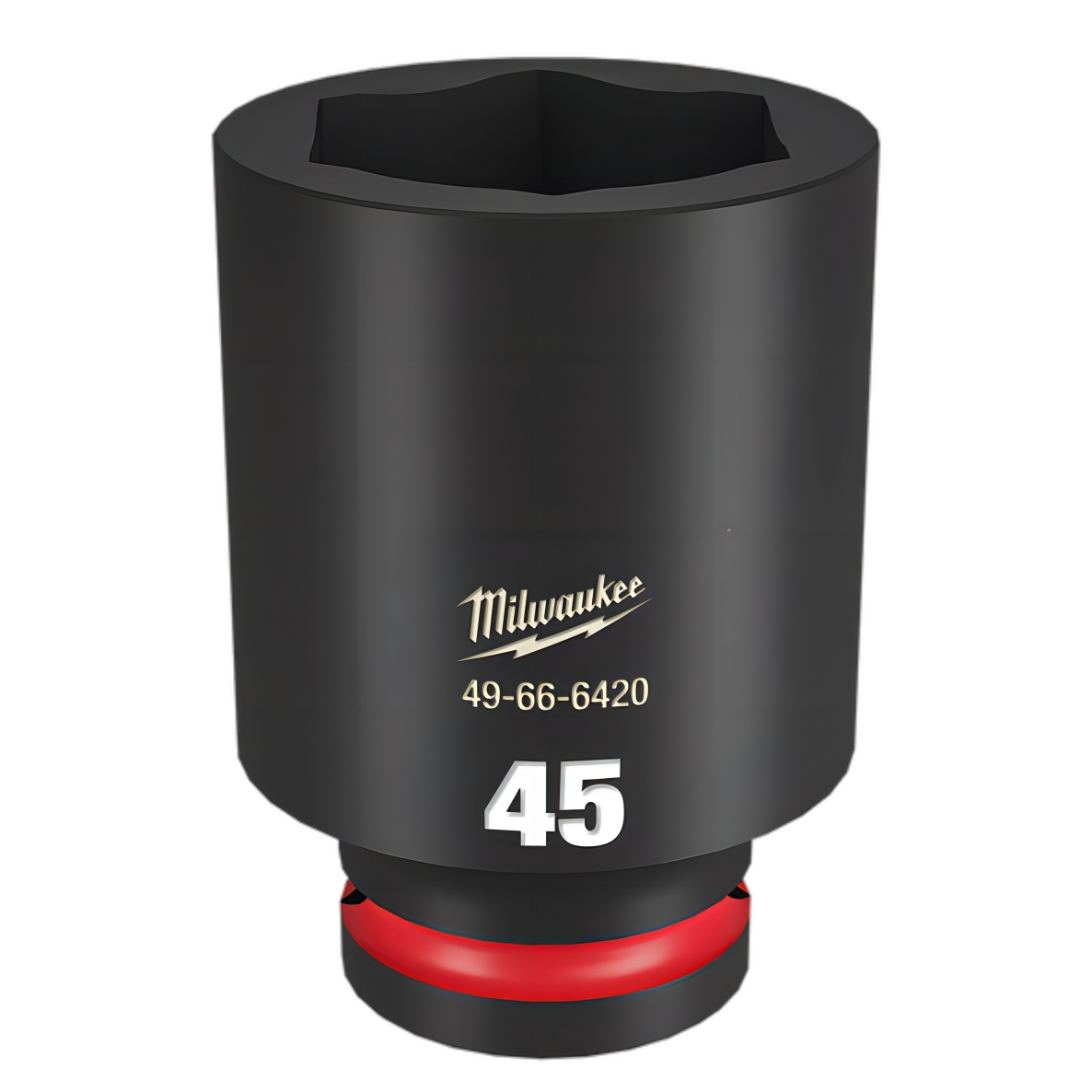 Milwaukee 49666420 3/4" Drive 45mm Shockwave Deep 6 Point Impact Socket