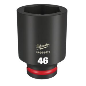 Milwaukee 49666421 3/4" Drive 46mm Shockwave 6 Point Impact Socket