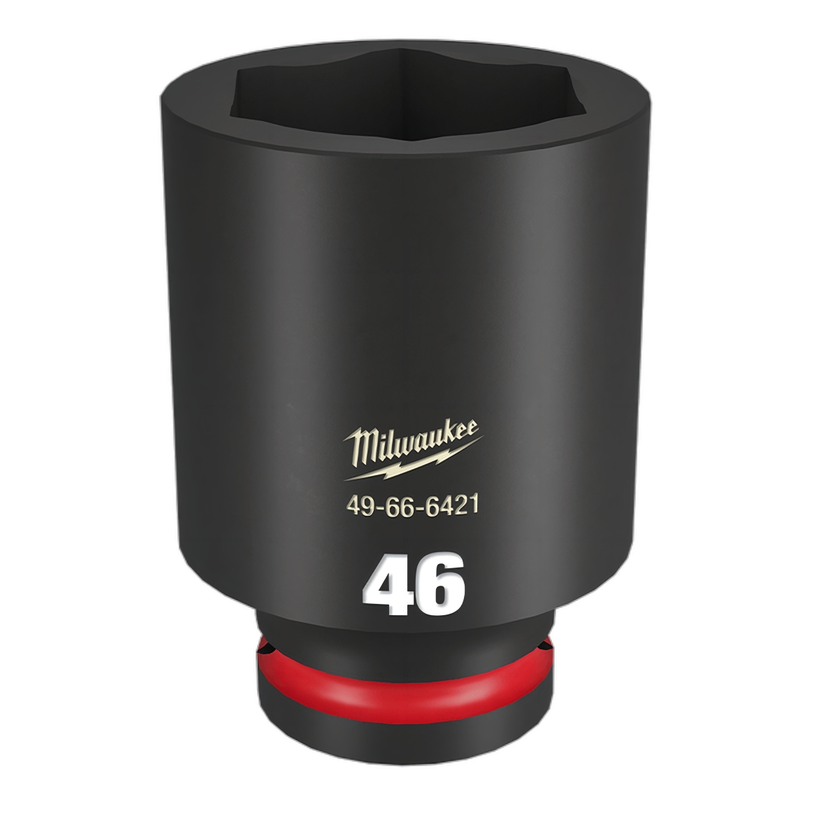 Milwaukee 49666421 3/4" Drive 46mm Shockwave 6 Point Impact Socket