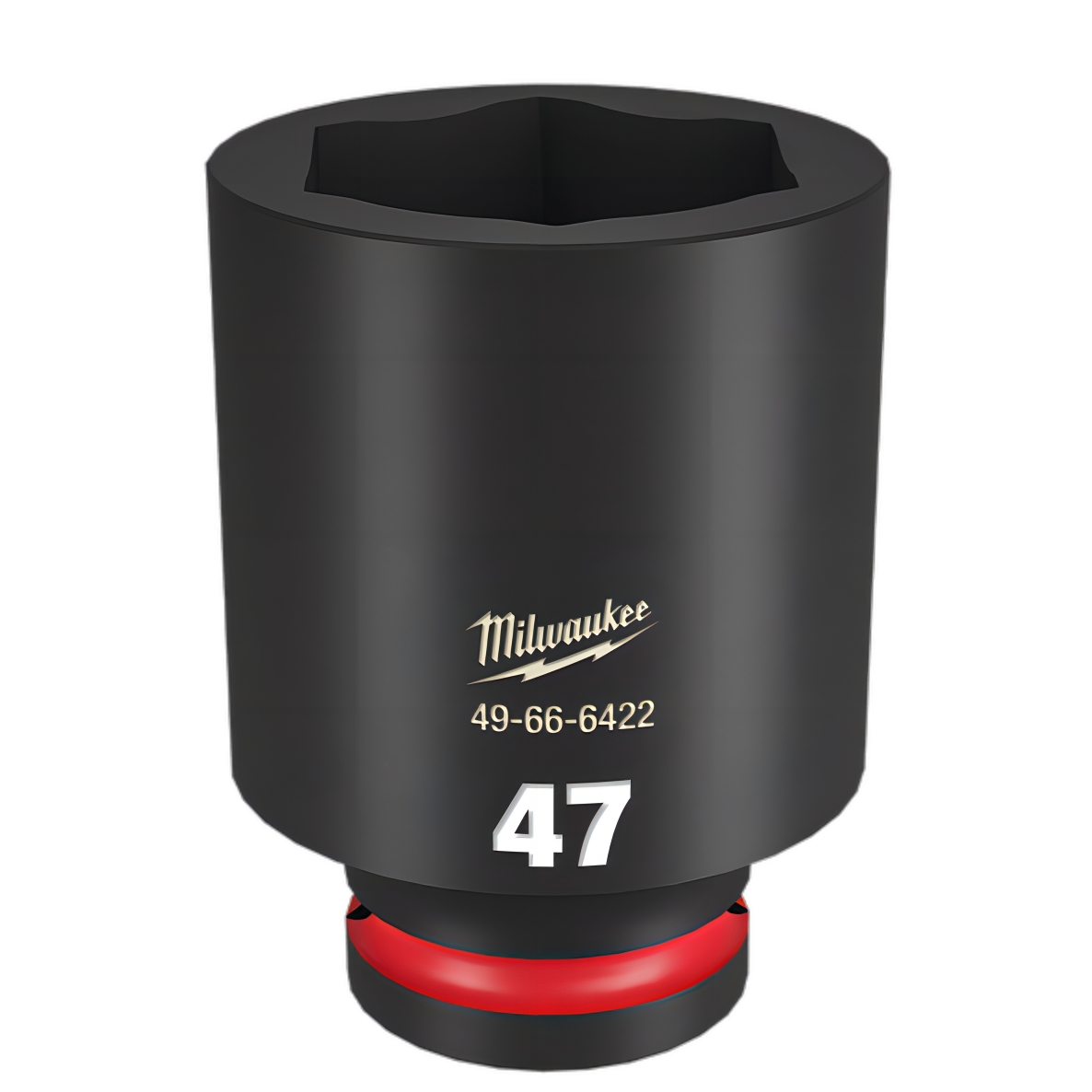 Milwaukee 49666422 Shockwave 3/4" Drive 47mm Deep 6 Point Impact Socket