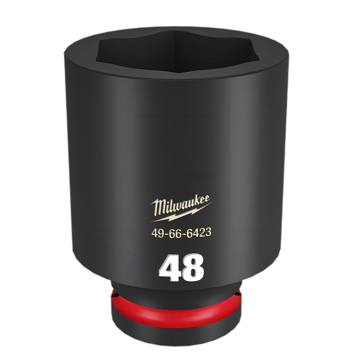 Milwaukee 49666423 Shockwave 3/4"" Drive 48mm Deep 6 Point Impact Socket
